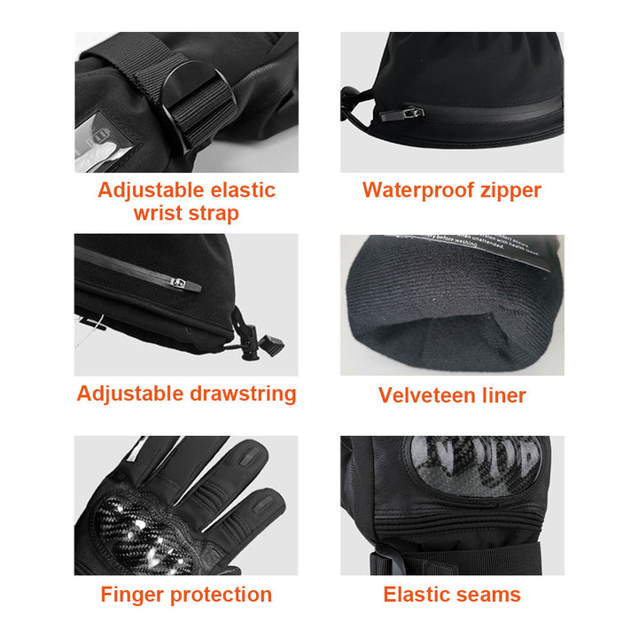 warming motorcycle gloves