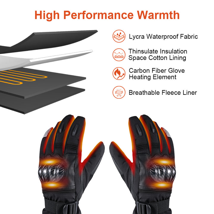 best heated motorbike gloves